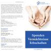 Spenden – Vermächtnisse – Erben