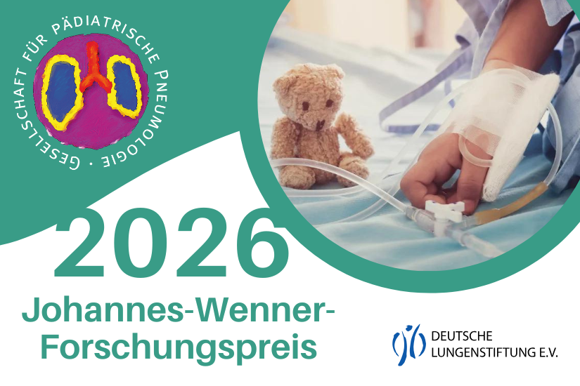 Pneumologen und Pädiater loben gemeinsamen Forschungspreis über 15.000 Euro aus